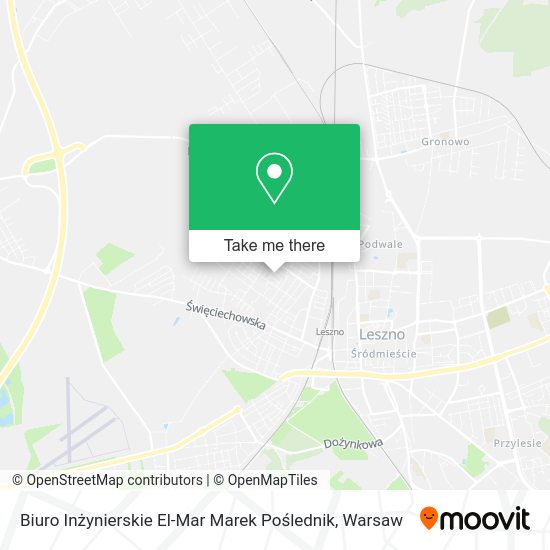 Biuro Inżynierskie El-Mar Marek Poślednik map