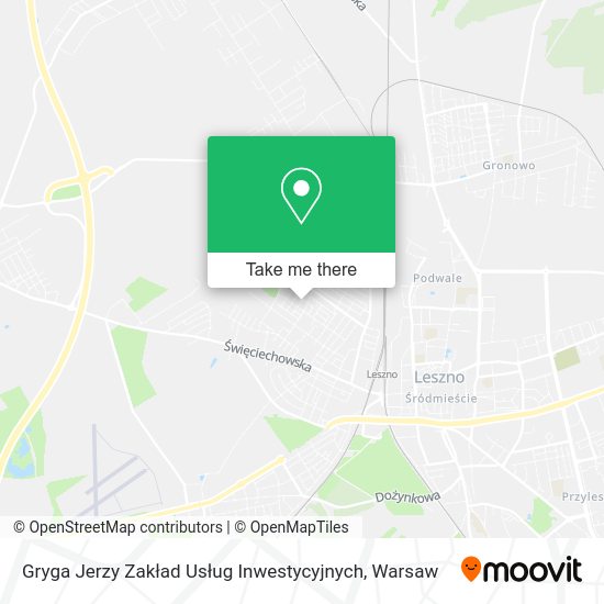 Gryga Jerzy Zakład Usług Inwestycyjnych map