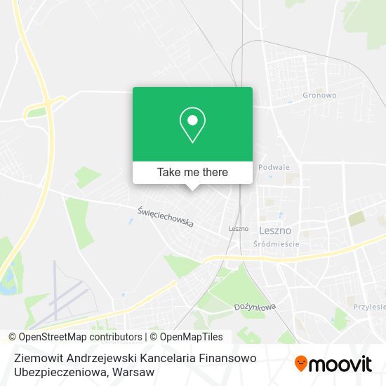 Ziemowit Andrzejewski Kancelaria Finansowo Ubezpieczeniowa map