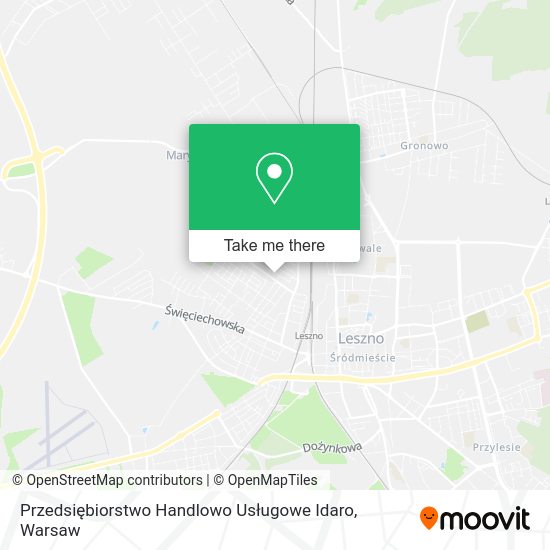 Przedsiębiorstwo Handlowo Usługowe Idaro map