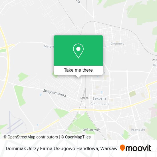 Dominiak Jerzy Firma Usługowo Handlowa map