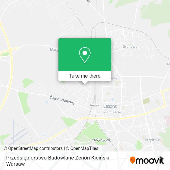 Przedsiębiorstwo Budowlane Zenon Kiciński map