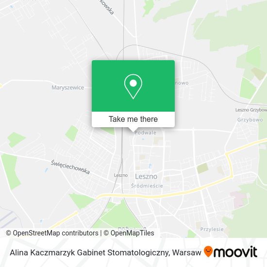 Alina Kaczmarzyk Gabinet Stomatologiczny map