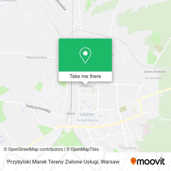 'Przybylski Marek Tereny Zielone Usługi map