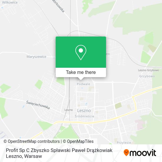 Profit Sp C Zbyszko Spławski Paweł Drążkowiak Leszno map