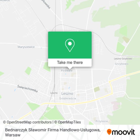 Bednarczyk Sławomir Firma Handlowo-Usługowa map