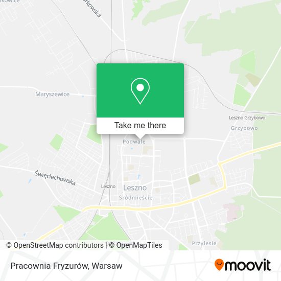 Pracownia Fryzurów map