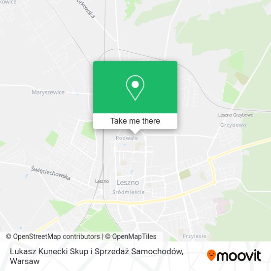 Łukasz Kunecki Skup i Sprzedaż Samochodów map