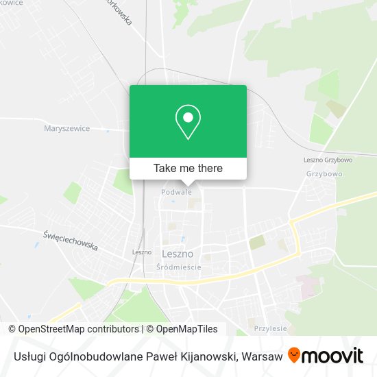 Usługi Ogólnobudowlane Paweł Kijanowski map