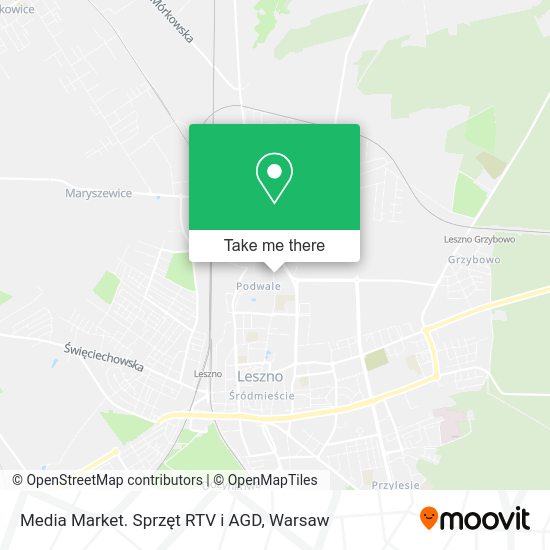 Media Market. Sprzęt RTV i AGD map