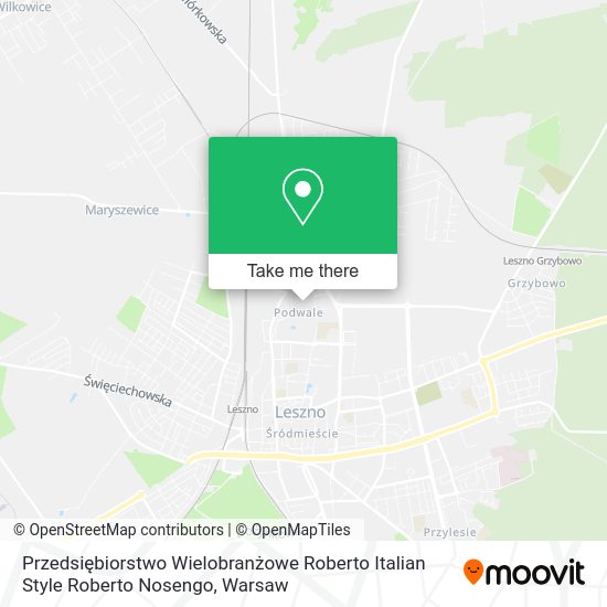 Przedsiębiorstwo Wielobranżowe Roberto Italian Style Roberto Nosengo map