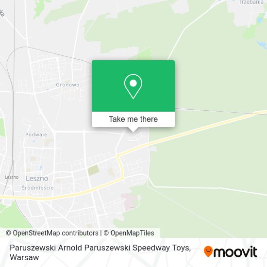 Paruszewski Arnold Paruszewski Speedway Toys map