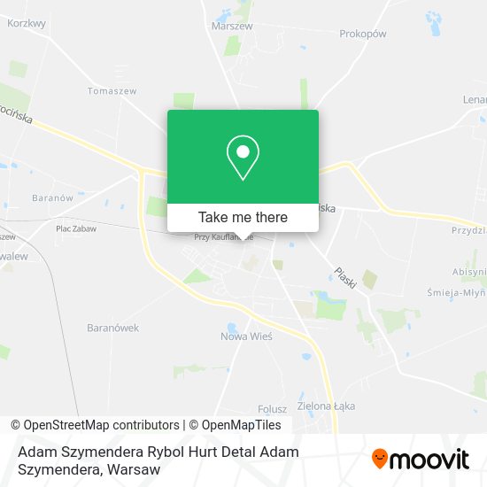 Adam Szymendera Rybol Hurt Detal Adam Szymendera map