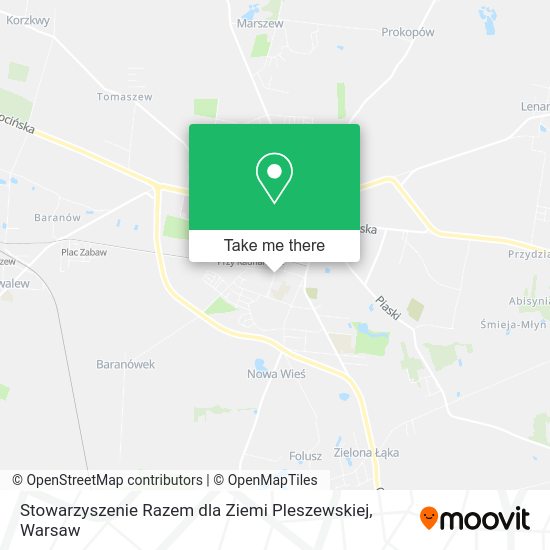 Stowarzyszenie Razem dla Ziemi Pleszewskiej map