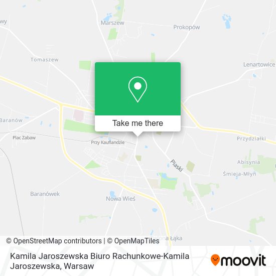 Kamila Jaroszewska Biuro Rachunkowe-Kamila Jaroszewska map