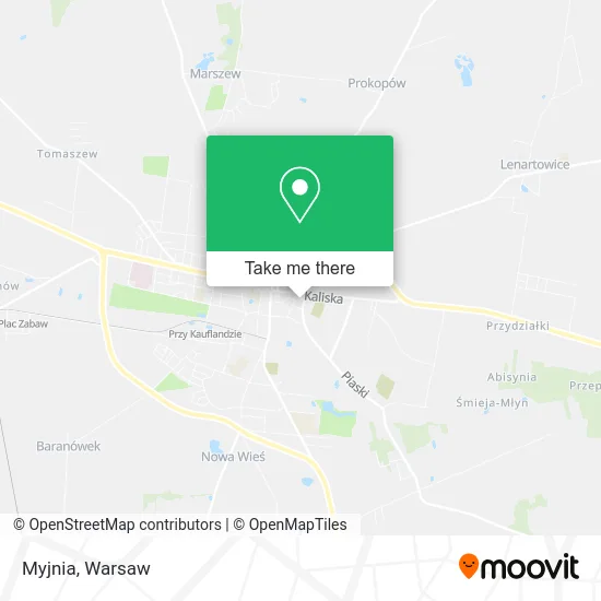 Карта Myjnia