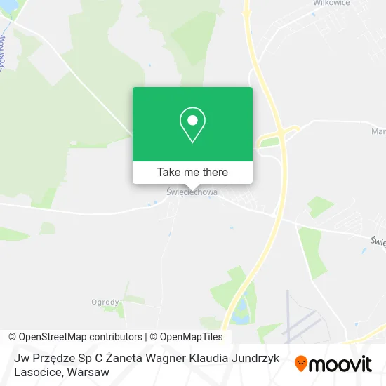 Jw Przędze Sp C Żaneta Wagner Klaudia Jundrzyk Lasocice map