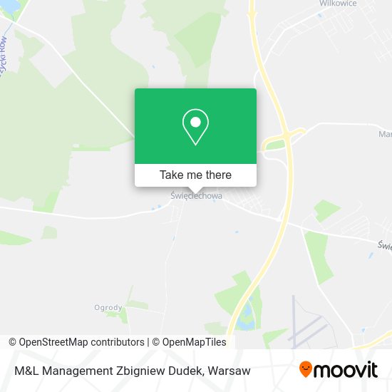 M&L Management Zbigniew Dudek map