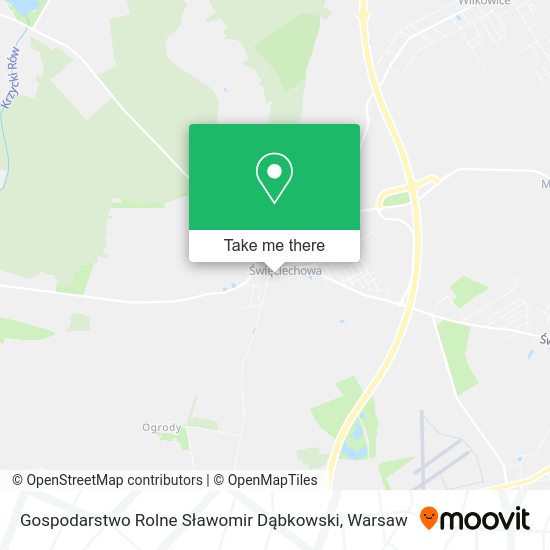 Gospodarstwo Rolne Sławomir Dąbkowski map