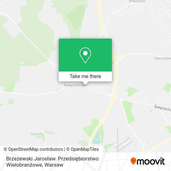 Brzezewski Jarosław. Przedsiębiorstwo Wielobranżowe map