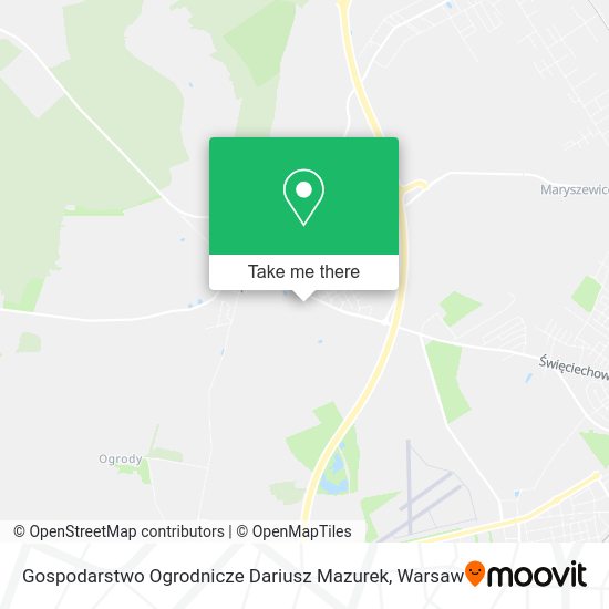 Gospodarstwo Ogrodnicze Dariusz Mazurek map