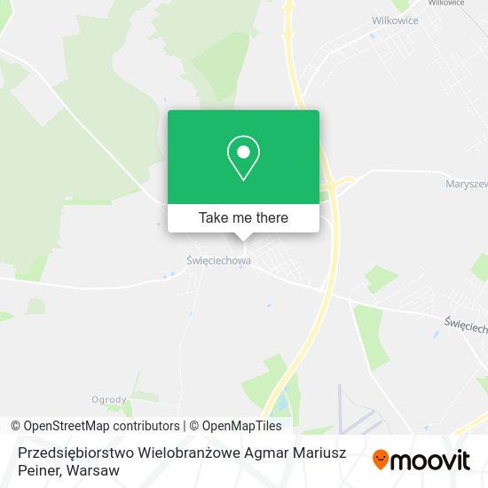 Przedsiębiorstwo Wielobranżowe Agmar Mariusz Peiner map