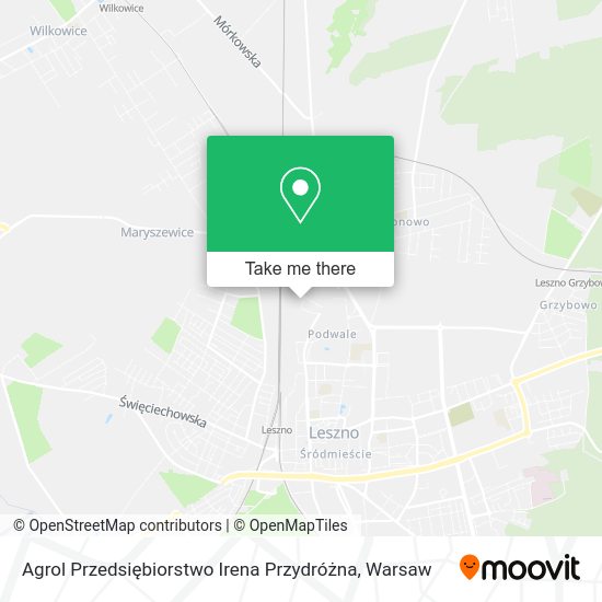 Agrol Przedsiębiorstwo Irena Przydróżna map