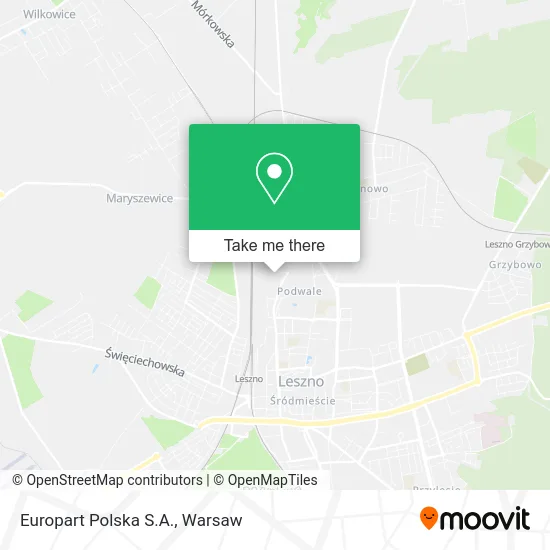 Карта Europart Polska S.A.