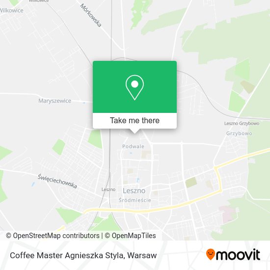 Coffee Master Agnieszka Styla map