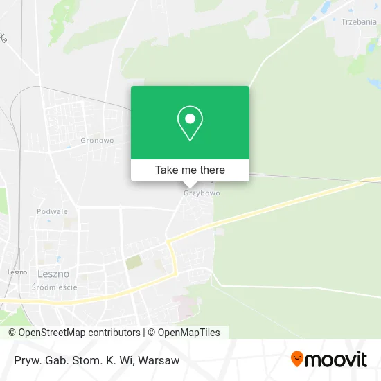 Карта Pryw. Gab. Stom. K. Wi