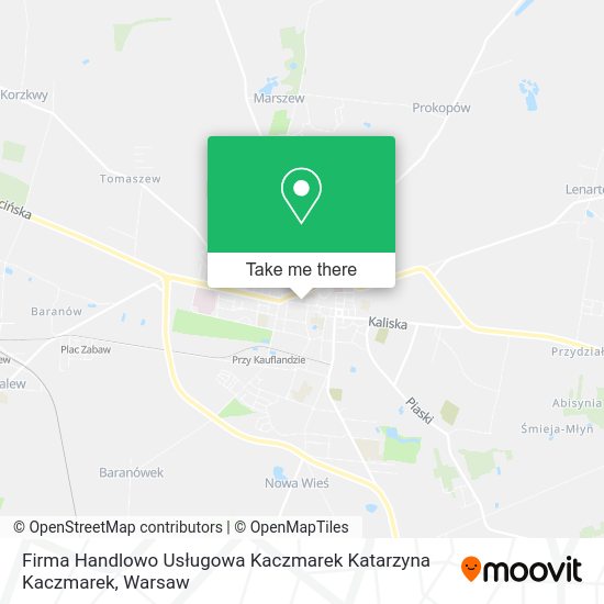 Firma Handlowo Usługowa Kaczmarek Katarzyna Kaczmarek map