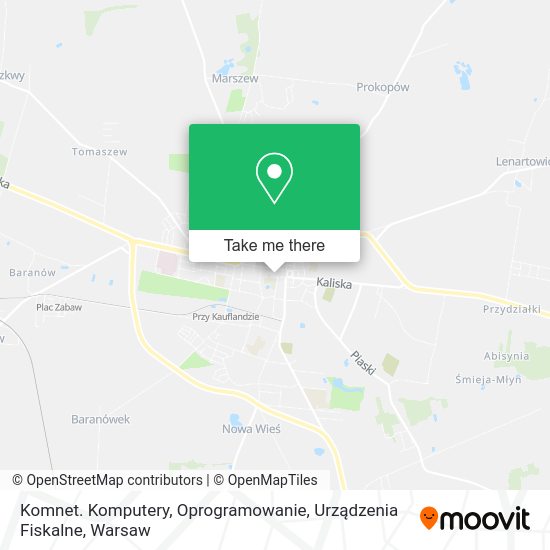 Komnet. Komputery, Oprogramowanie, Urządzenia Fiskalne map