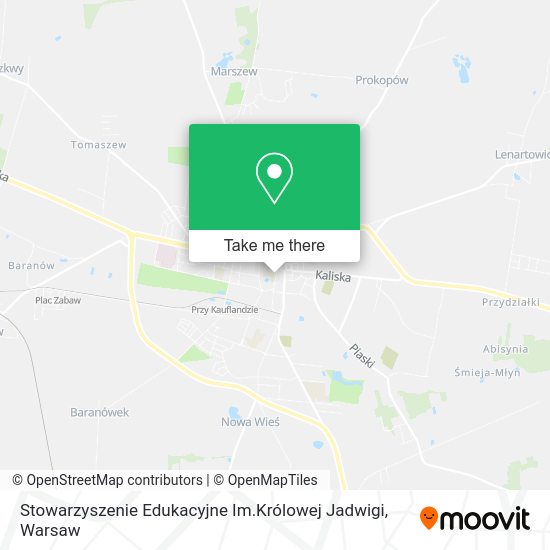 Stowarzyszenie Edukacyjne Im.Królowej Jadwigi map