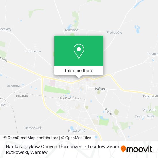 Nauka Języków Obcych Tłumaczenie Tekstów Zenon Rutkowski map