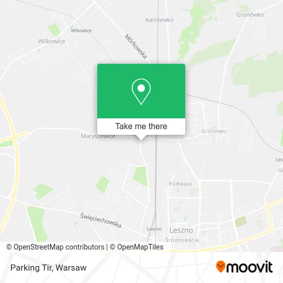 Карта Parking Tir