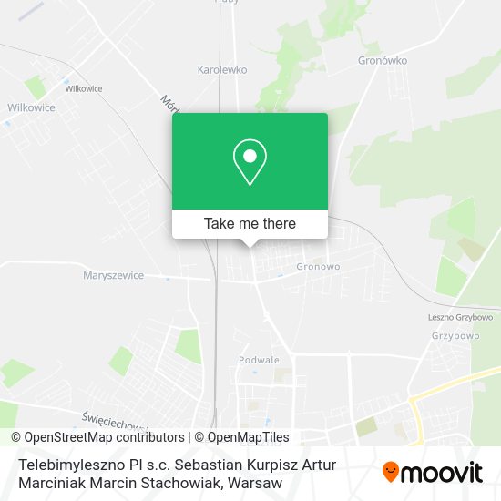 Telebimyleszno Pl s.c. Sebastian Kurpisz Artur Marciniak Marcin Stachowiak map