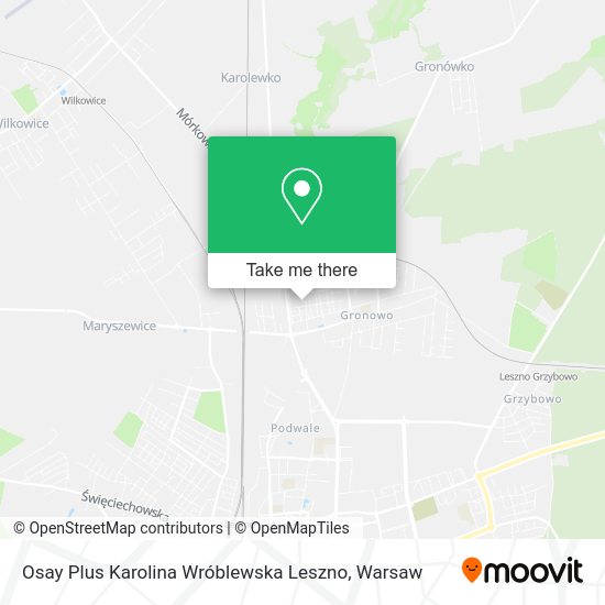 Osay Plus Karolina Wróblewska Leszno map