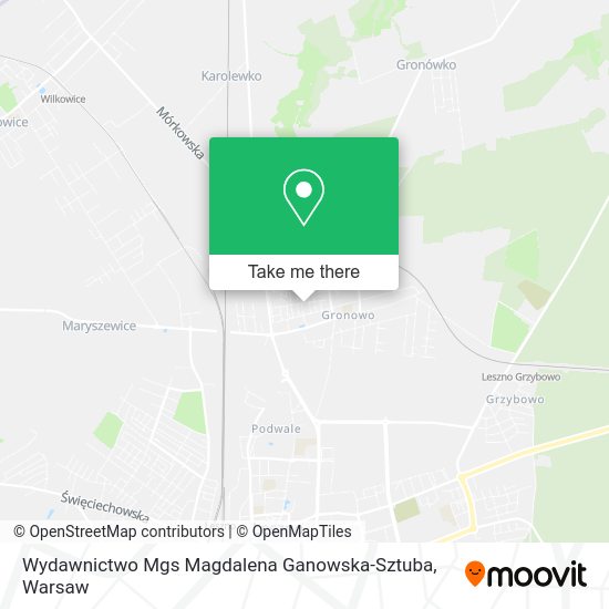 Wydawnictwo Mgs Magdalena Ganowska-Sztuba map