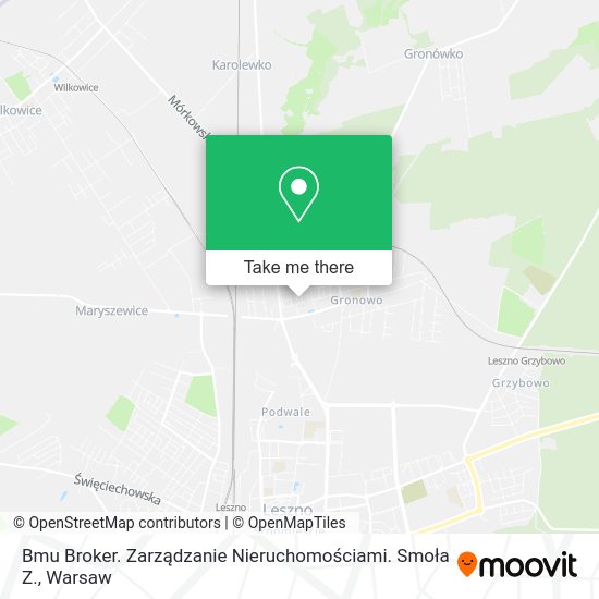 Bmu Broker. Zarządzanie Nieruchomościami. Smoła Z. map