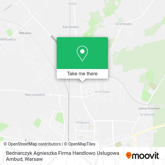 Bednarczyk Agnieszka Firma Handlowo Usługowa Ambud map