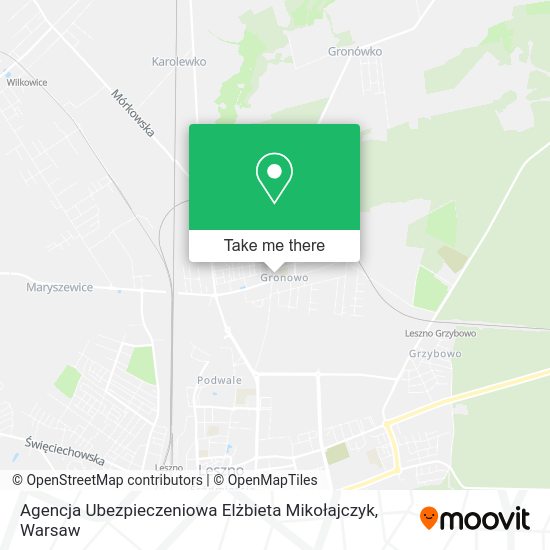 Agencja Ubezpieczeniowa Elżbieta Mikołajczyk map