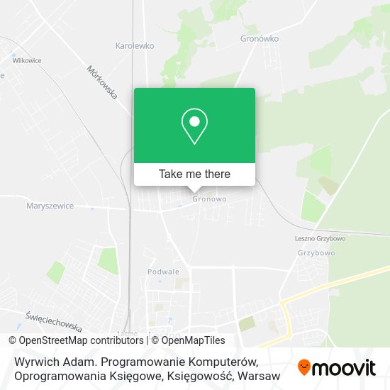 Wyrwich Adam. Programowanie Komputerów, Oprogramowania Księgowe, Księgowość map