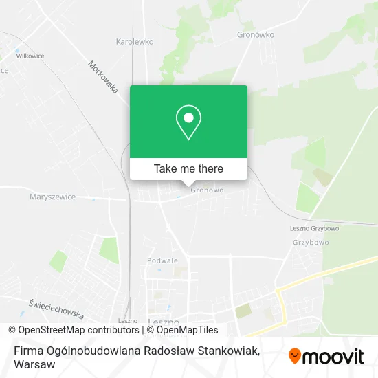 Карта Firma Ogólnobudowlana Radosław Stankowiak