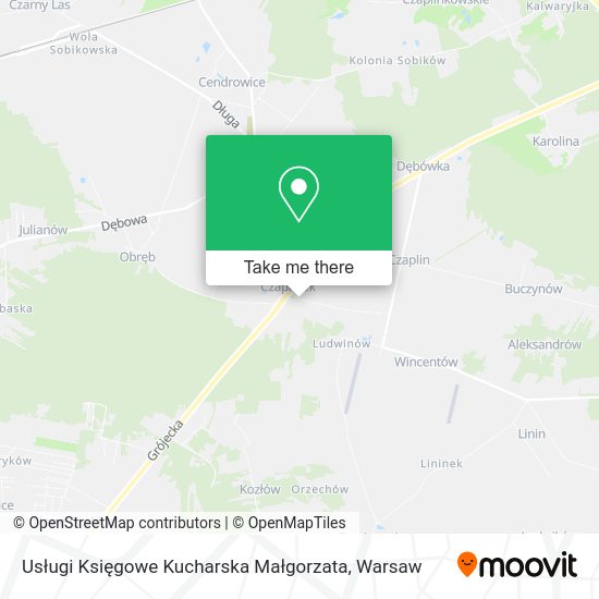 Usługi Księgowe Kucharska Małgorzata map