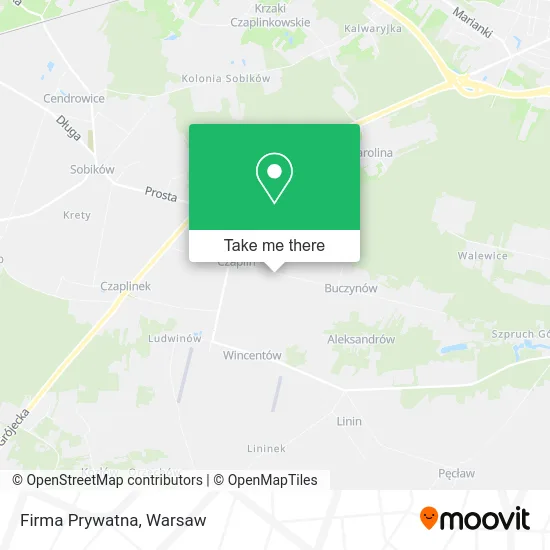 Firma Prywatna map