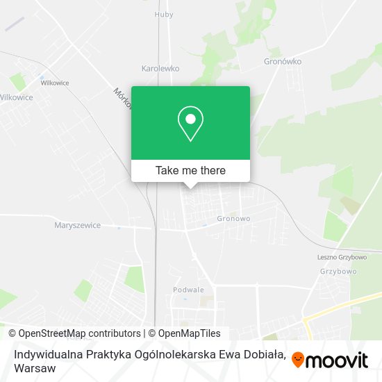 Indywidualna Praktyka Ogólnolekarska Ewa Dobiała map