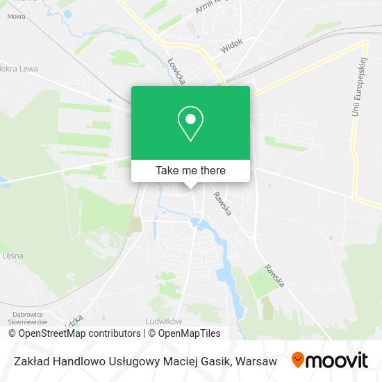 Zakład Handlowo Usługowy Maciej Gasik map