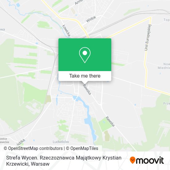 Strefa Wycen. Rzeczoznawca Majątkowy Krystian Krzewicki map