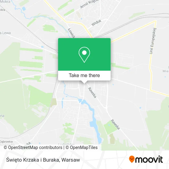 Карта Święto Krzaka i Buraka