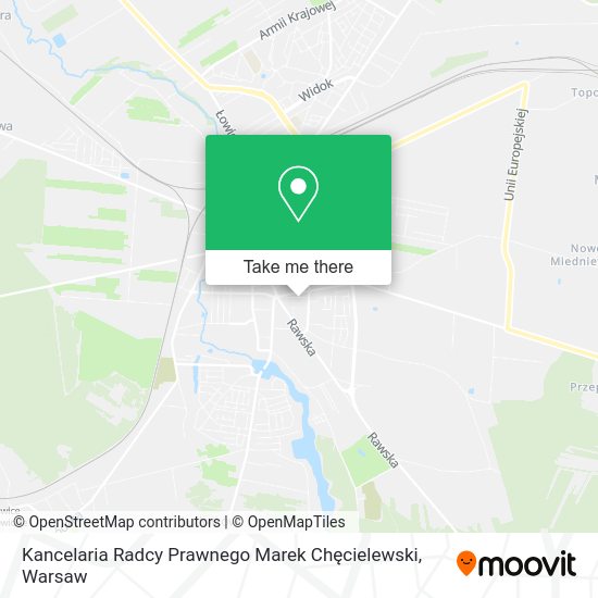 Kancelaria Radcy Prawnego Marek Chęcielewski map